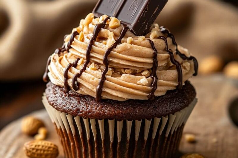 Butterfinger Cupcakes: A Sweet and Crunchy Delight