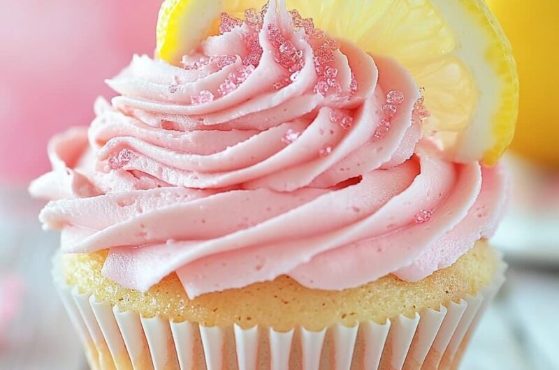 Pink Lemonade Cupcakes: A Sweet and Tangy Treat