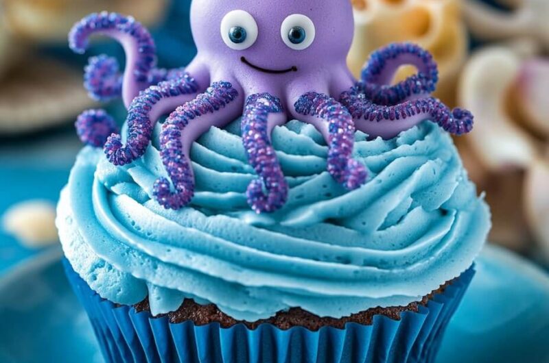 Octopus Cupcakes: A Whimsical Ocean-Themed Treat