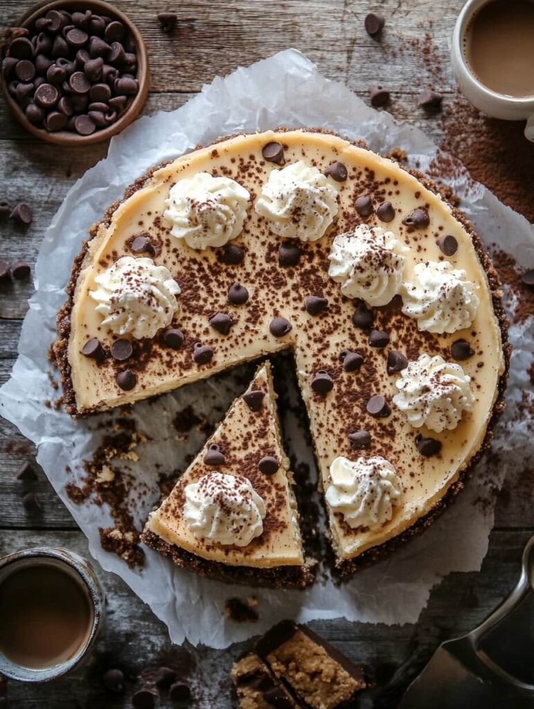 Pre-Sliced Cookie Dough Cheesecake