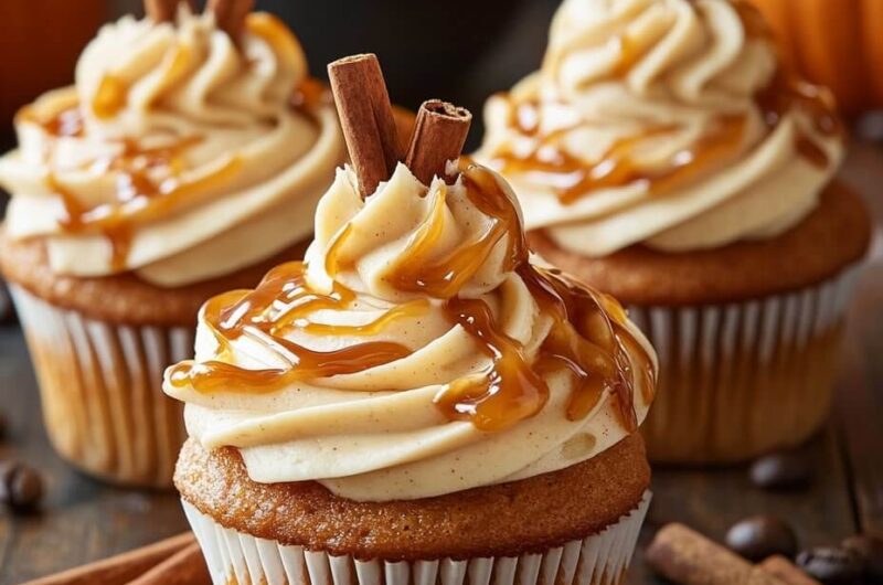 Pumpkin Spice Latte Cupcakes: Fall in Every Bite