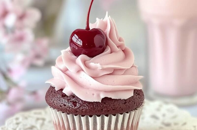 Cherry Chip Cupcakes: A Sweet and Nostalgic Treat