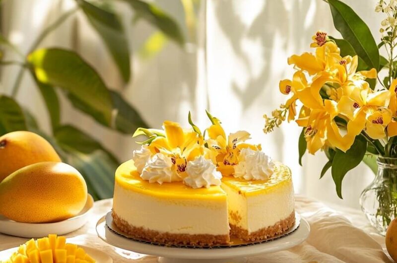 Mango Cheesecake: A Tropical Delight with a Creamy Twist