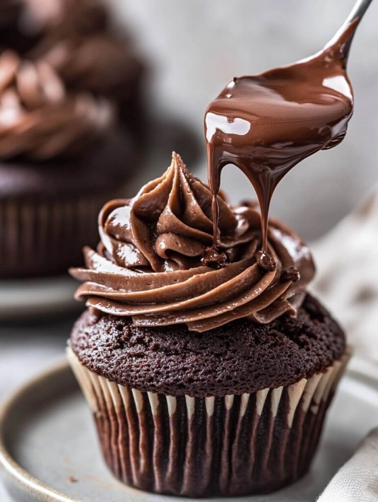 Ultimate Chocolate Ganache Cupcake