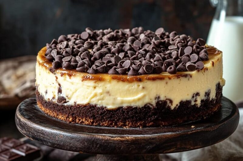 Brownie Bottom Cookie Dough Cheesecake: A Decadent Dessert Dream