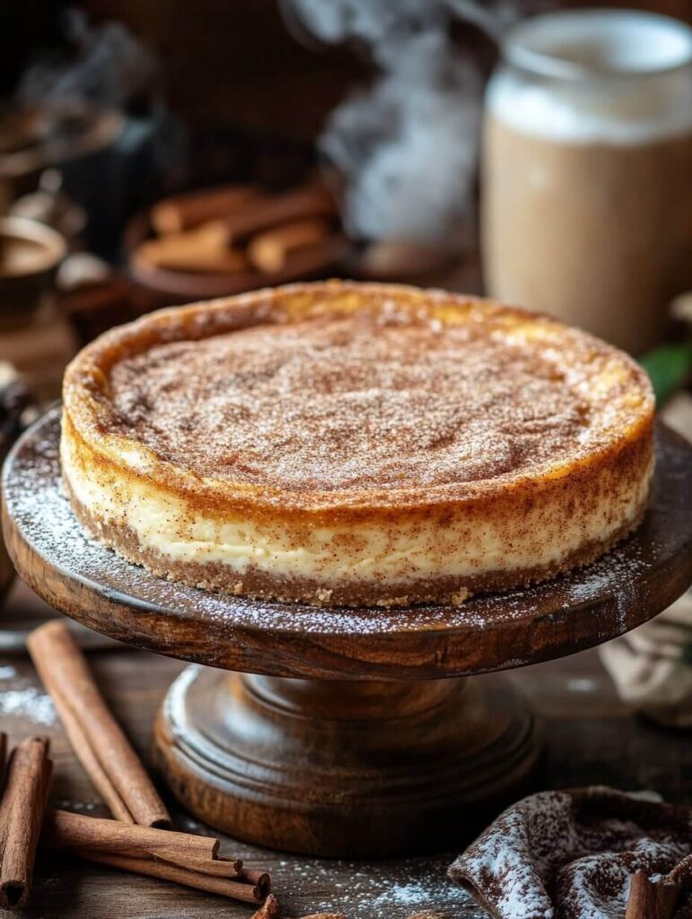 Whole Snickerdoodle Cheesecake