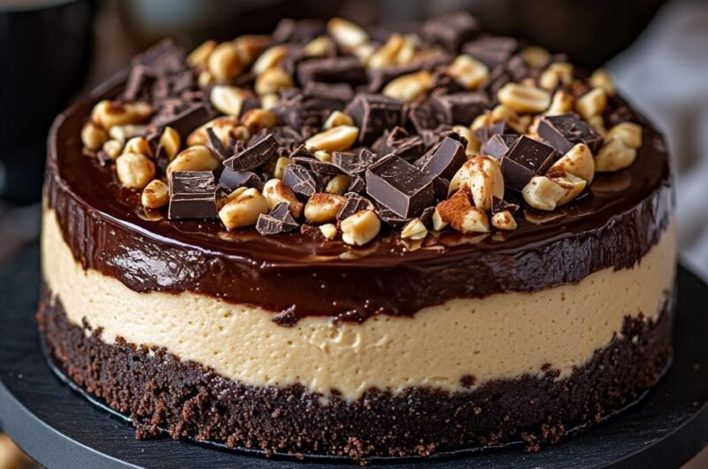 Chocolate Peanut Butter Cheesecake: A Decadent Indulgence